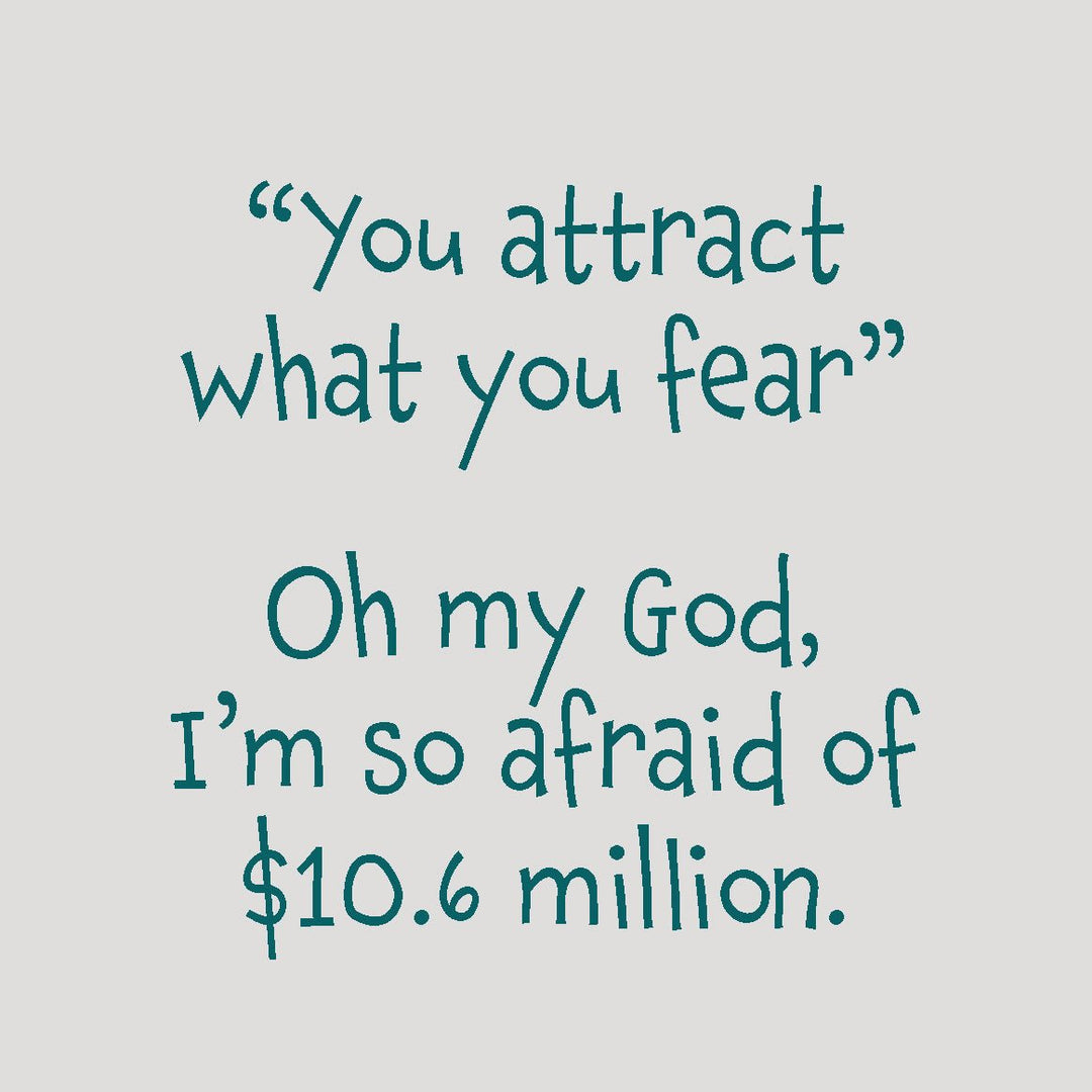 You Attract What You Fear Coaster or Magnet - Cedar Mountain Studios