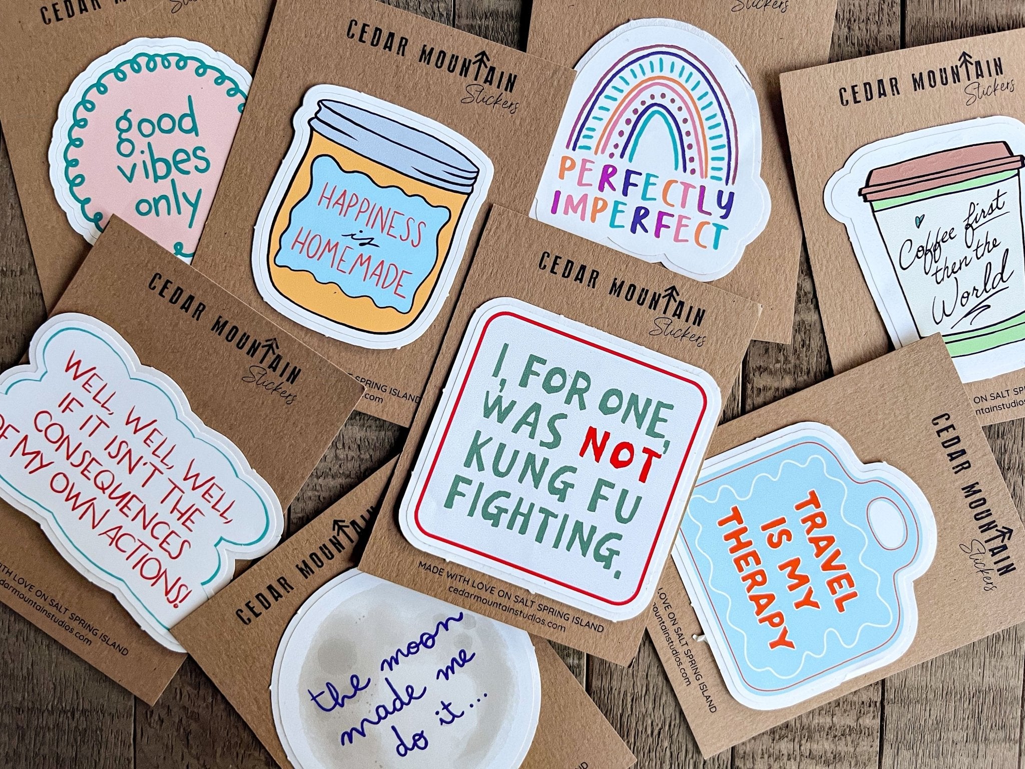 Stickers - Cedar Mountain Studios