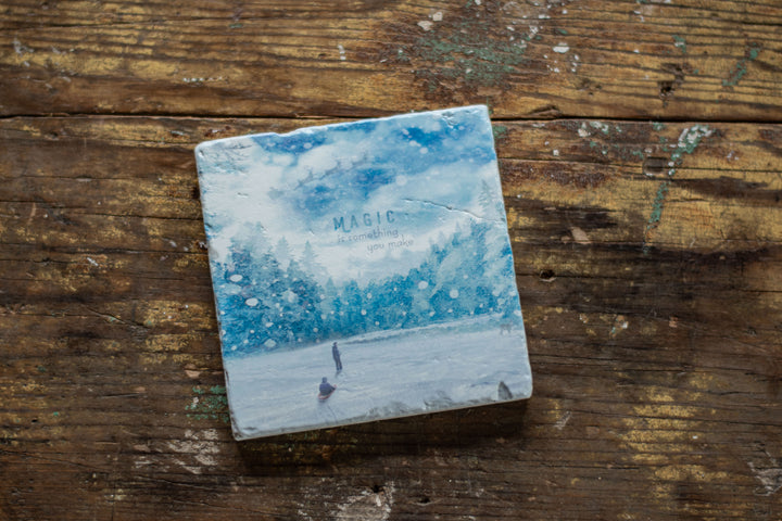 Marble Coasters - Magic is Something