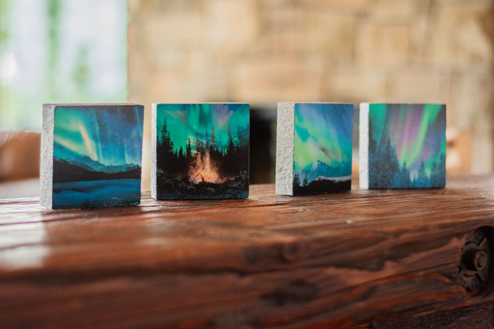 Art Block - Lost & Found - Aurora Trees