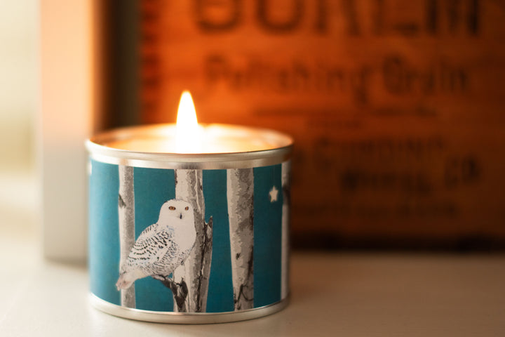 Lost & Found Candle - Snow Owl