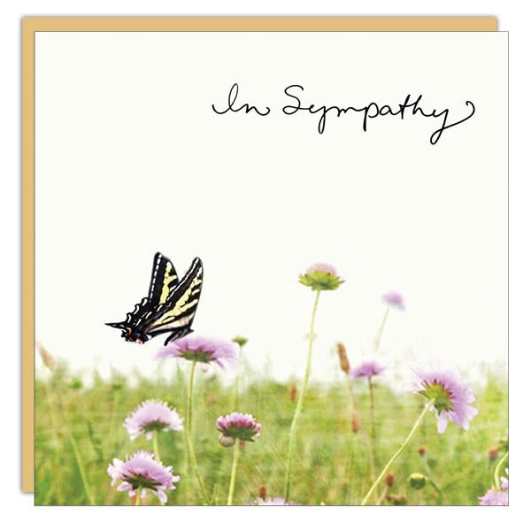 Gift Enclosure - Lost & Found - In Sympathy Butterfly