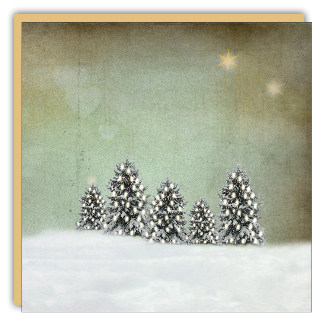 Keepsake Cards - Lost & Found Card  - Michelle Ciarlo-Hayes - All the little trees