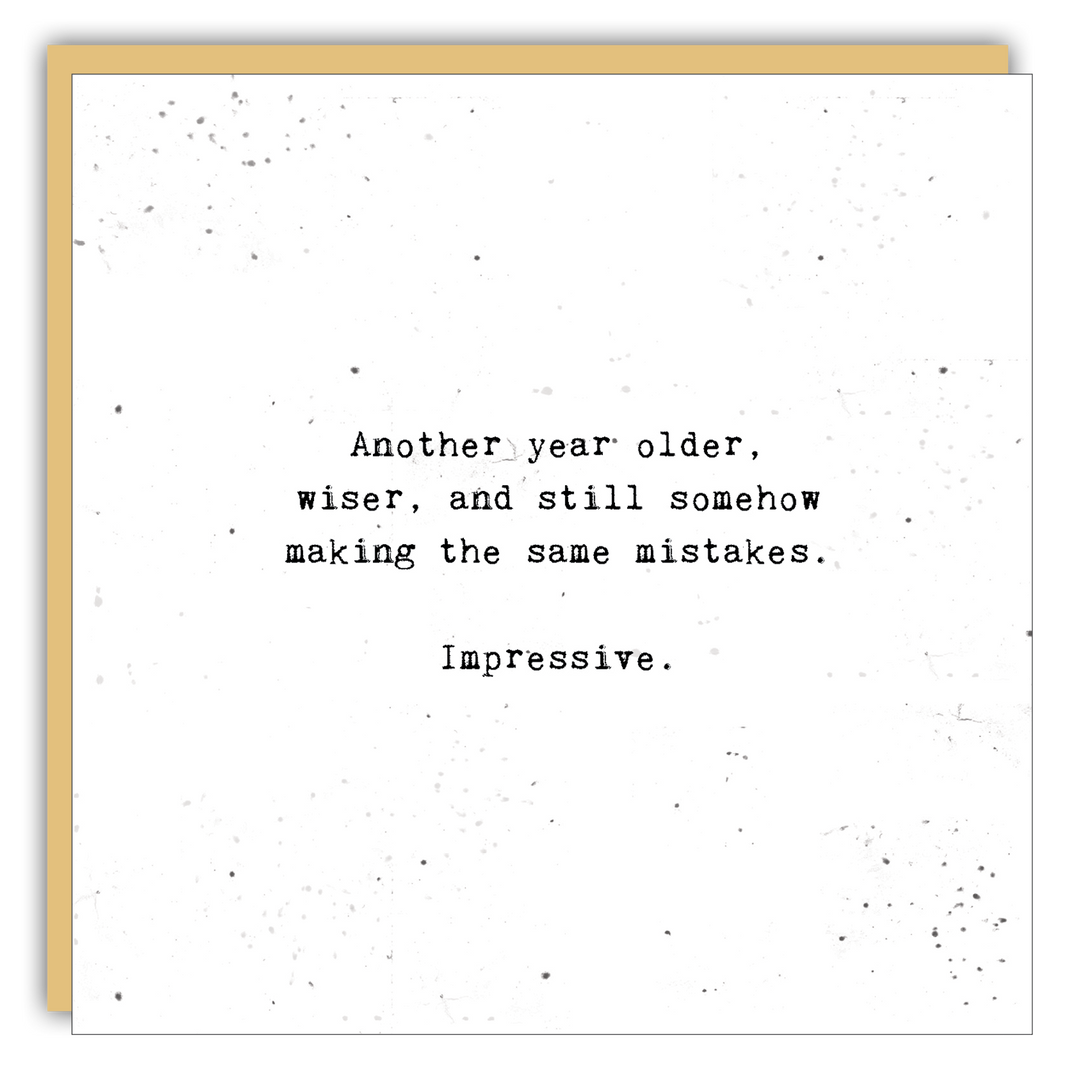Keepsake Cards - Little Gem - Another year older