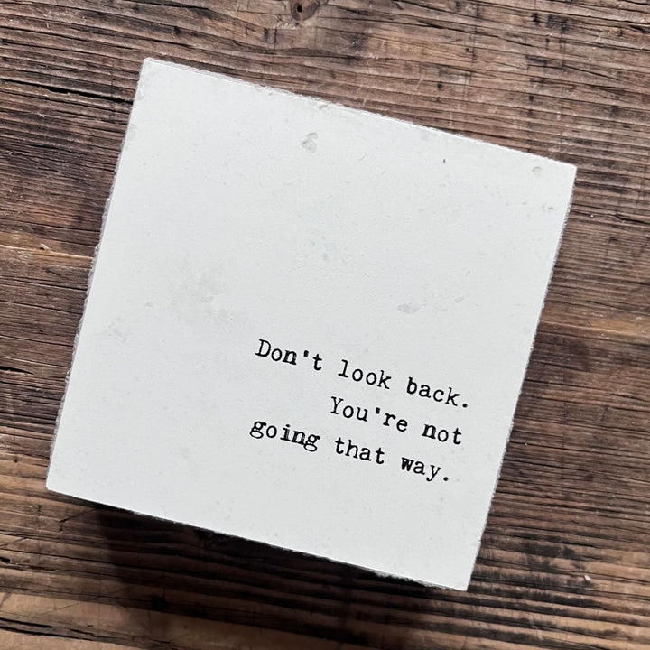 Art Block - Little Gem - Don't look back - Cedar Mountain Studios