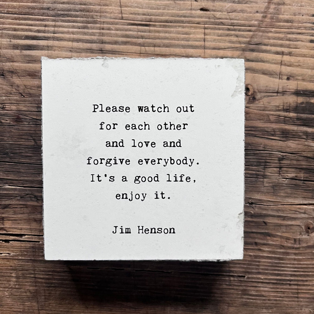 Art Block - Little Gem - Please watch out - Cedar Mountain Studios