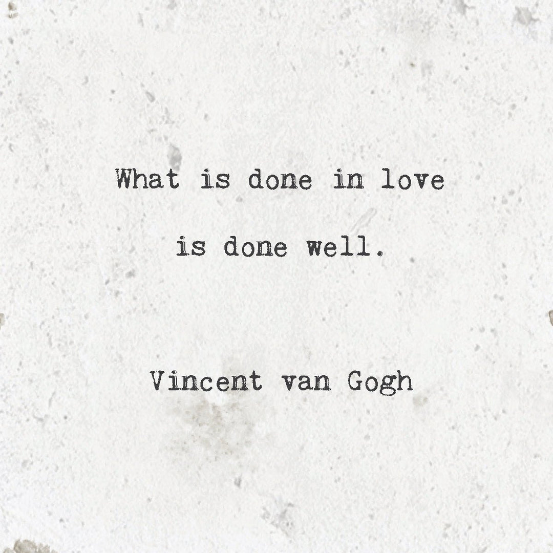 Art Block - Little Gem - What is Done in Love - Cedar Mountain Studios