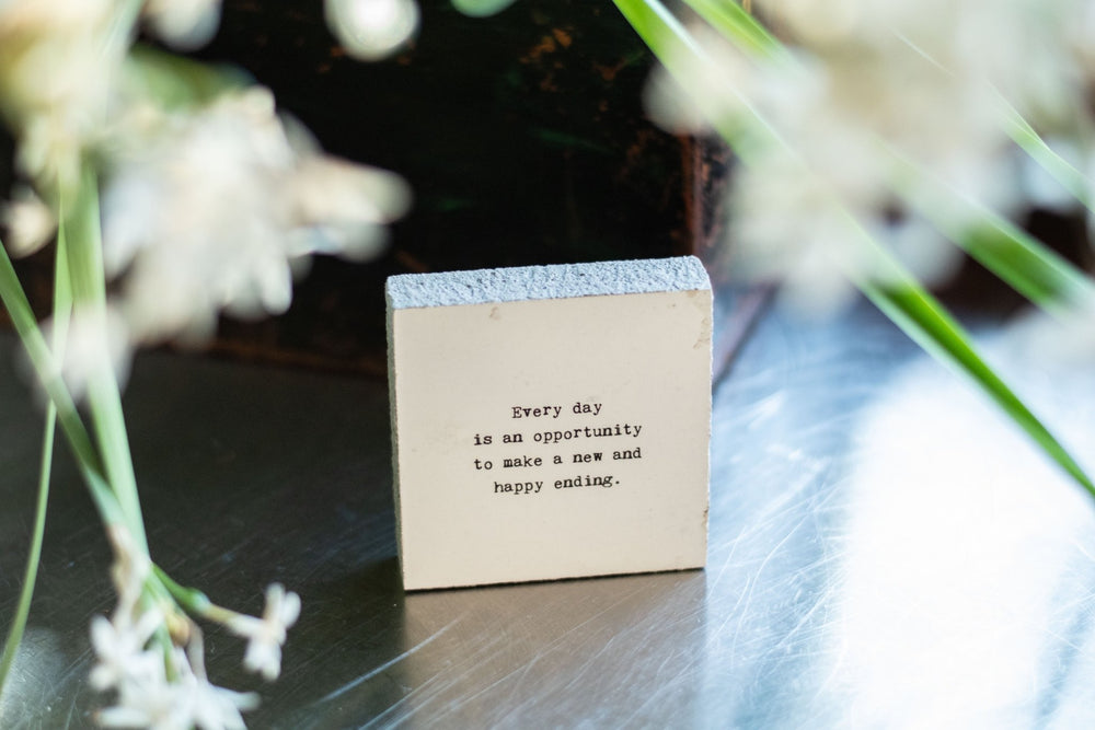 Art Block - Little Gem - You were born to be great - Cedar Mountain Studios