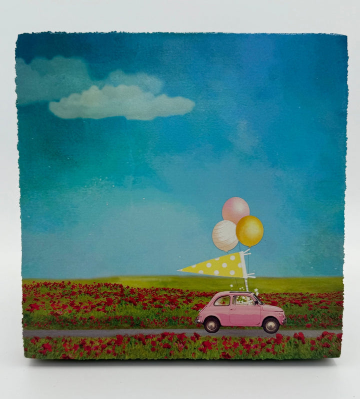 Art Block - Lost & Found - Adventures Await - Cedar Mountain Studios