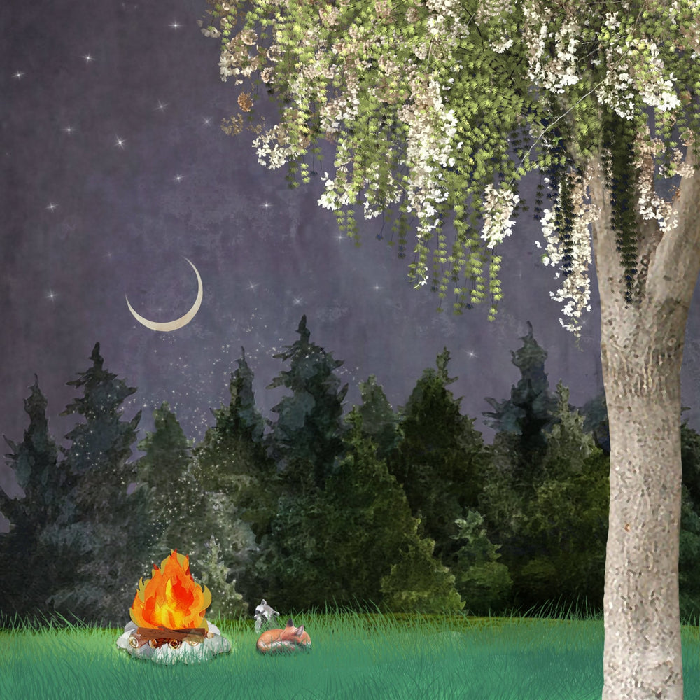 Art Block - Lost & Found - Campfire Friends - Cedar Mountain Studios