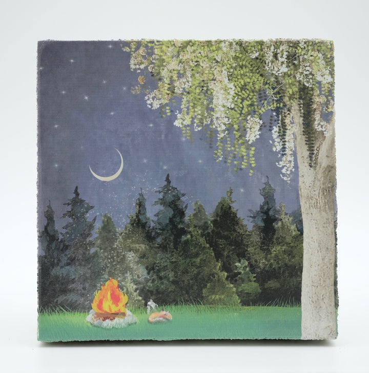 Art Block - Lost & Found - Campfire Friends - Cedar Mountain Studios
