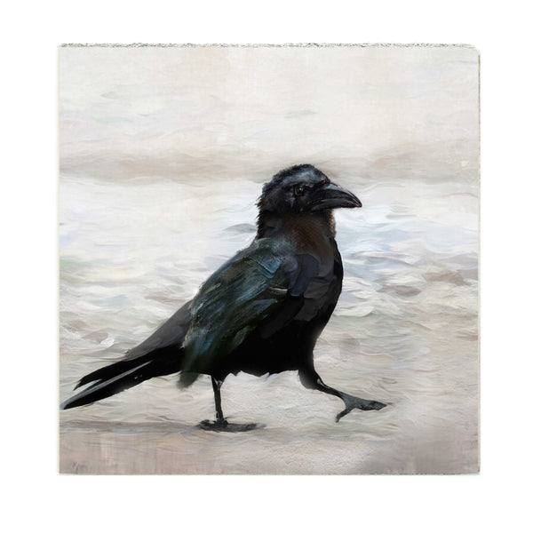 Crow Walking Art Block | Cedar Mountain Studios