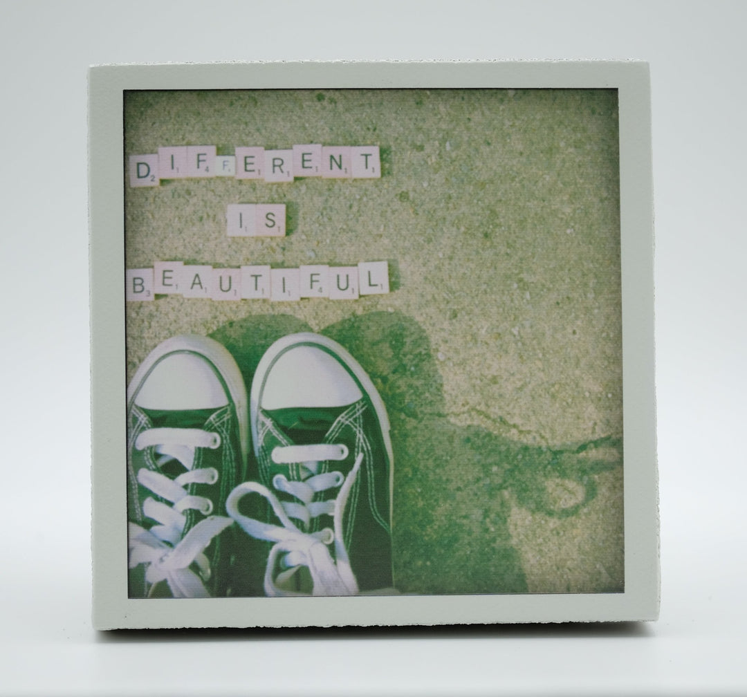 Art Block - Lost & Found - Different is Beautiful - Cedar Mountain Studios