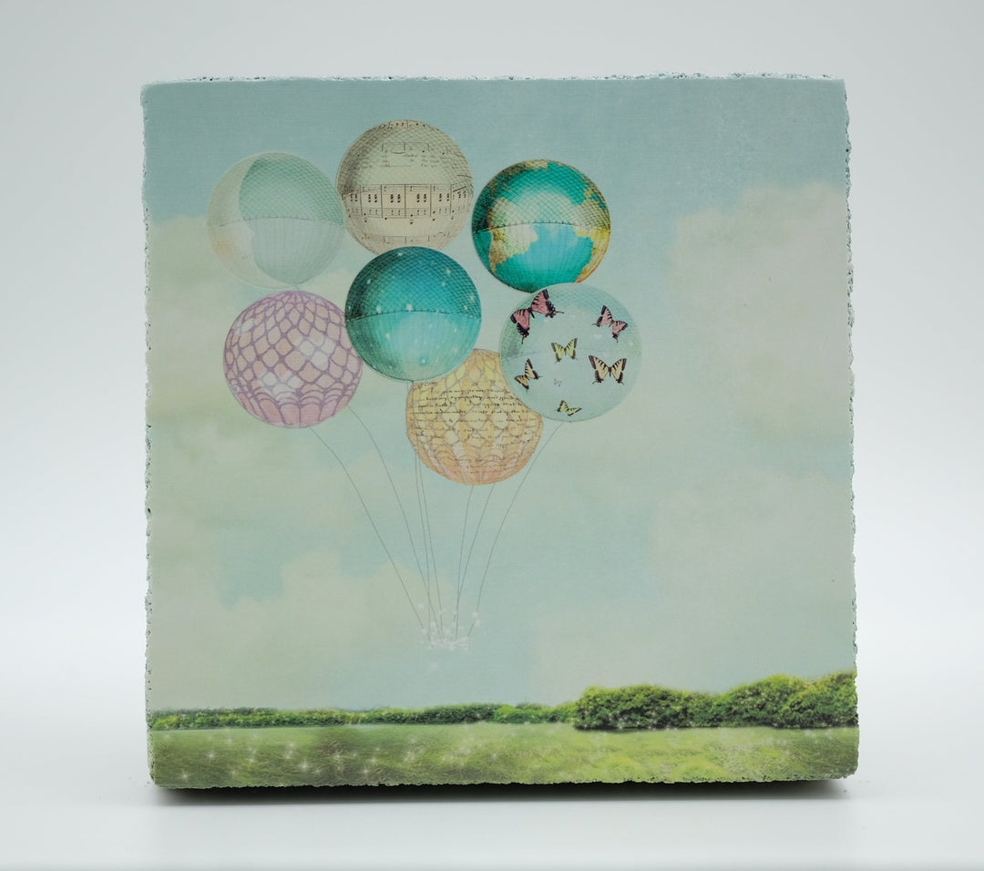 Art Block - Lost & Found - Dreaming Garden Takes Flight - Cedar Mountain Studios