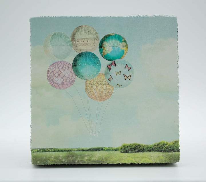 Art Block - Lost & Found - Dreaming Garden Takes Flight - Cedar Mountain Studios