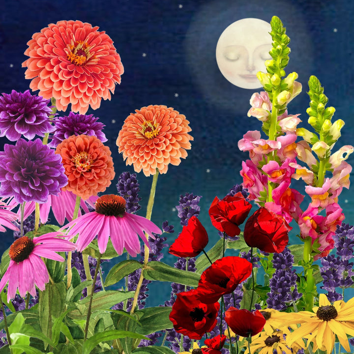 Art Block - Lost & Found - Enchanted Garden I - Cedar Mountain Studios