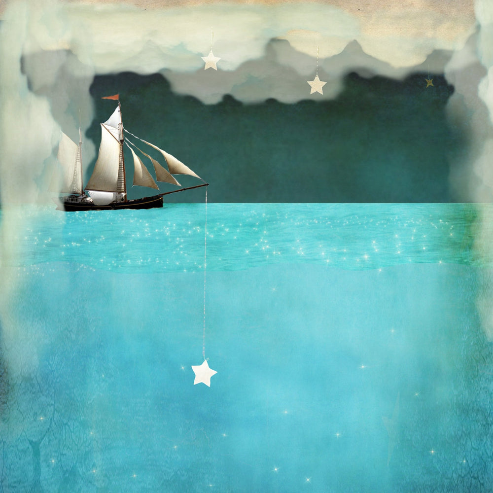 Art Block - Lost & Found - Fishing for Stars - Cedar Mountain Studios