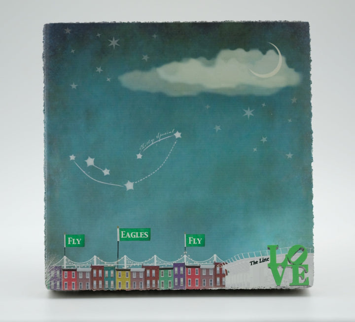 Art Block - Lost & Found - Fly Eagles Fly - Cedar Mountain Studios