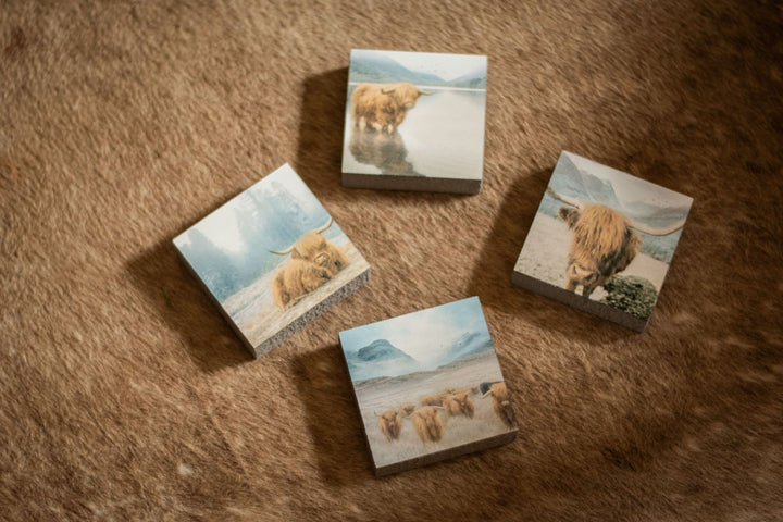 Art Block - Lost & Found - Highland Wading - Cedar Mountain Studios