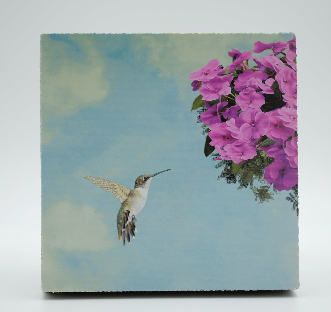 Art Block - Lost & Found - Hummingbird - Cedar Mountain Studios