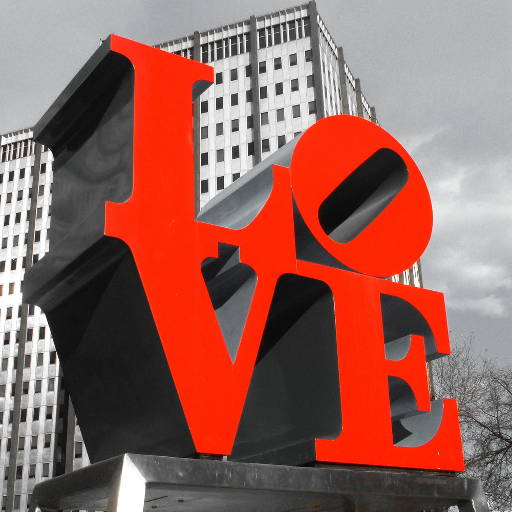 Art Block - Lost & Found - Love Park - Cedar Mountain Studios