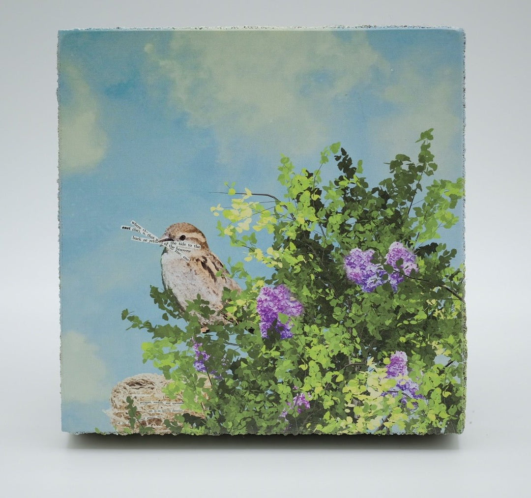 Art Block - Lost & Found - Nesting - Cedar Mountain Studios