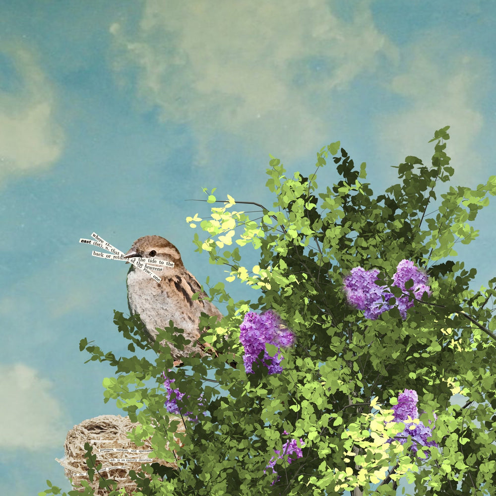 Art Block - Lost & Found - Nesting - Cedar Mountain Studios
