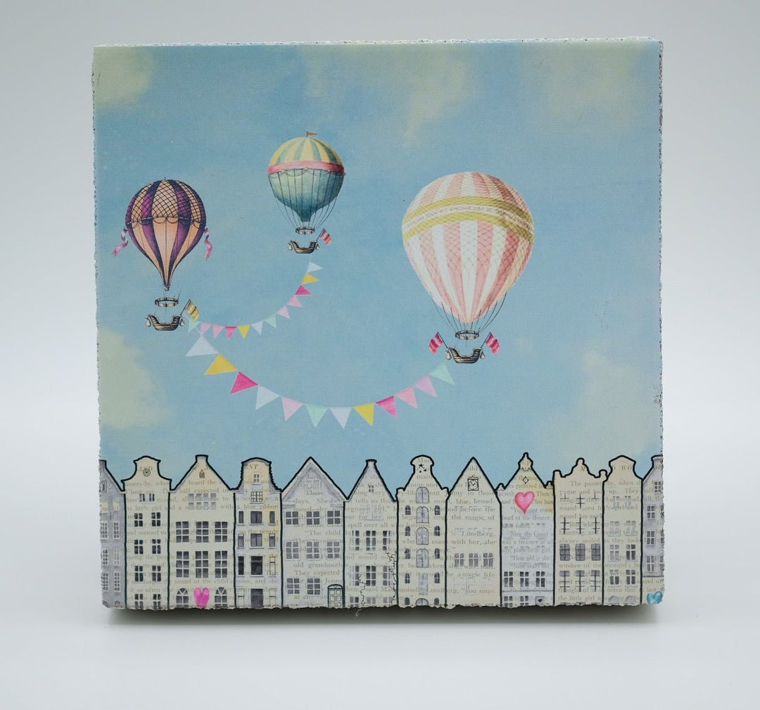 Art Block - Lost & Found - Paper Houses - Cedar Mountain Studios