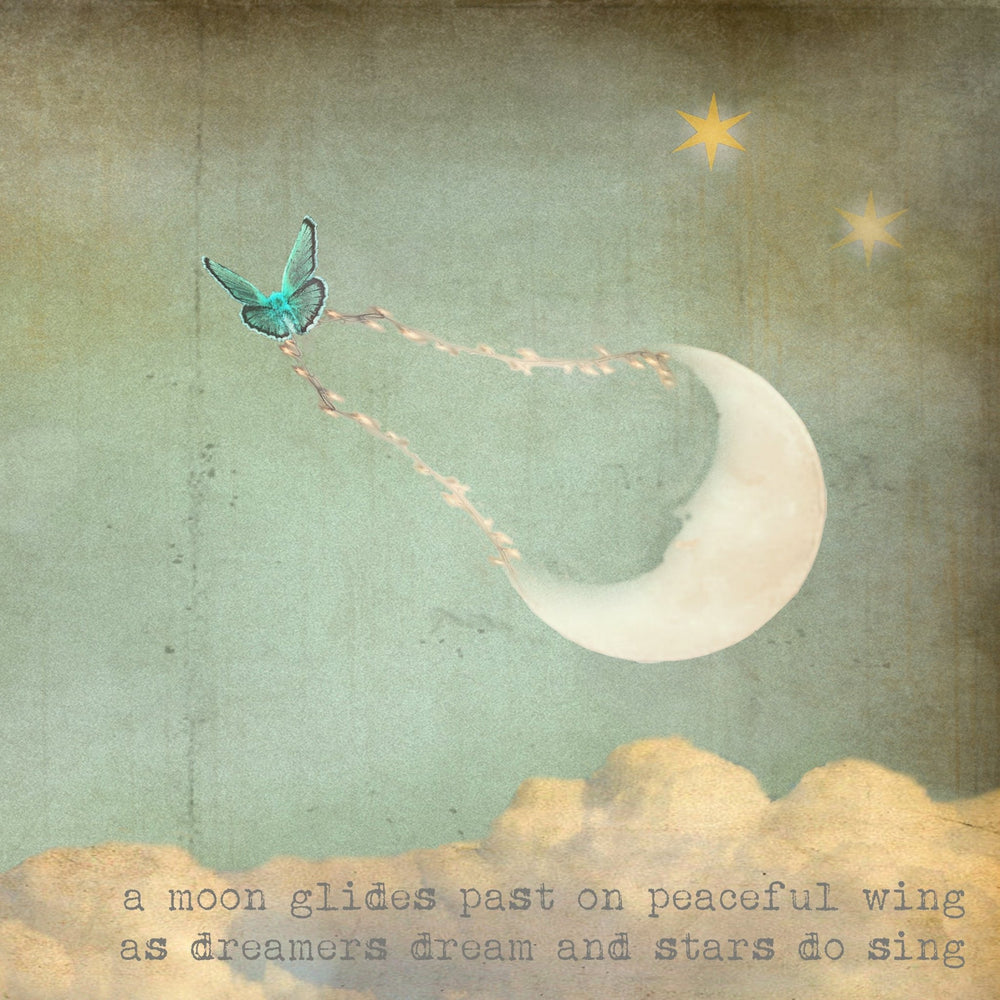 Art Block - Lost & Found - Peaceful Wing - Cedar Mountain Studios