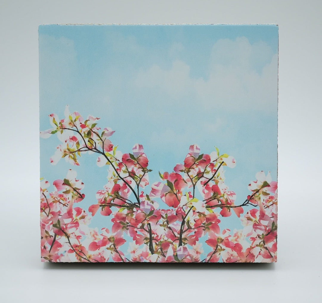 Art Block - Lost & Found - Pink Dogwoods - Cedar Mountain Studios