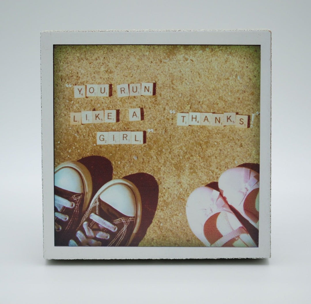 Art Block - Lost & Found - Run Like a Girl - Cedar Mountain Studios