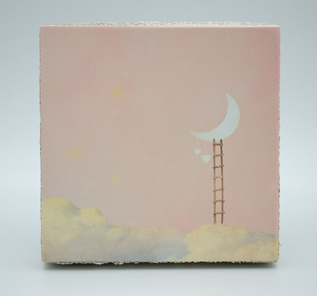 Art Block - Lost & Found - Silver Hearts - Cedar Mountain Studios