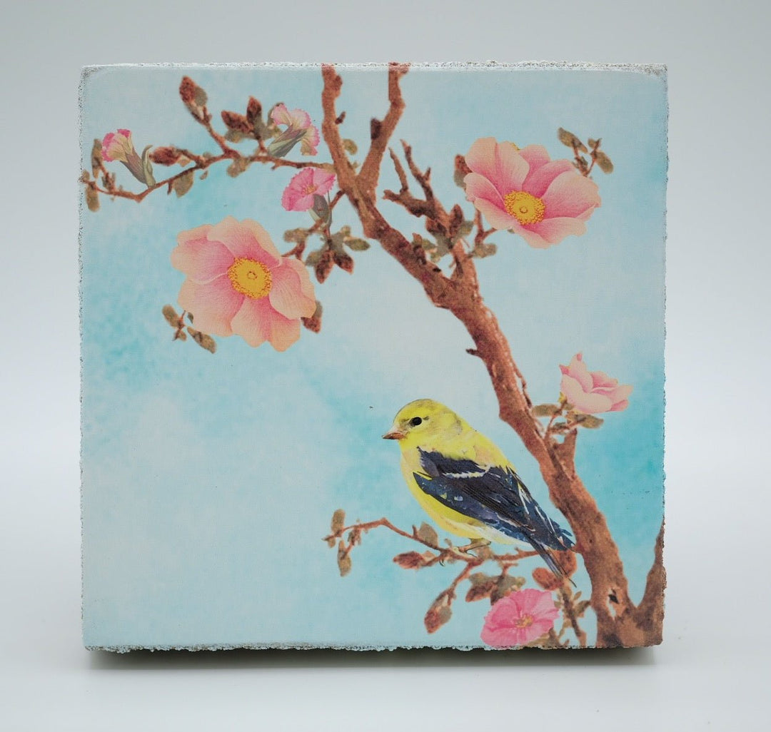 Art Block - Lost & Found - Yellow Bird - Cedar Mountain Studios