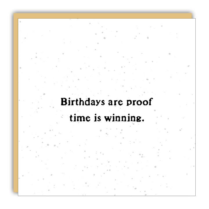 Gift Enclosure - Little Gem - Birthdays are proof