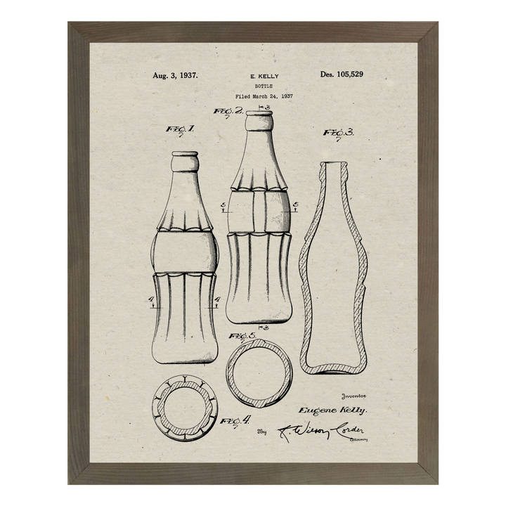 Patent Prints - Bottle