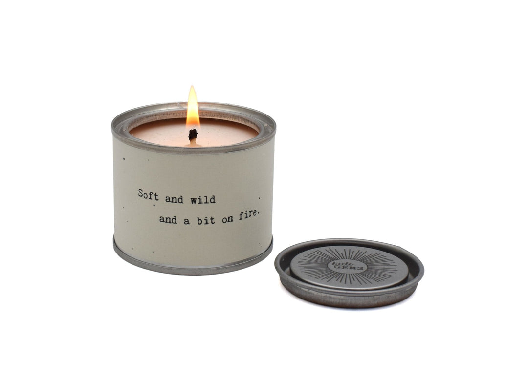 Candle - Little Gem - Soft And Wild - Cedar Mountain Studios