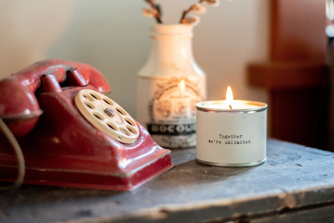 Candle - Little Gem - You are unrepeatable - Cedar Mountain Studios