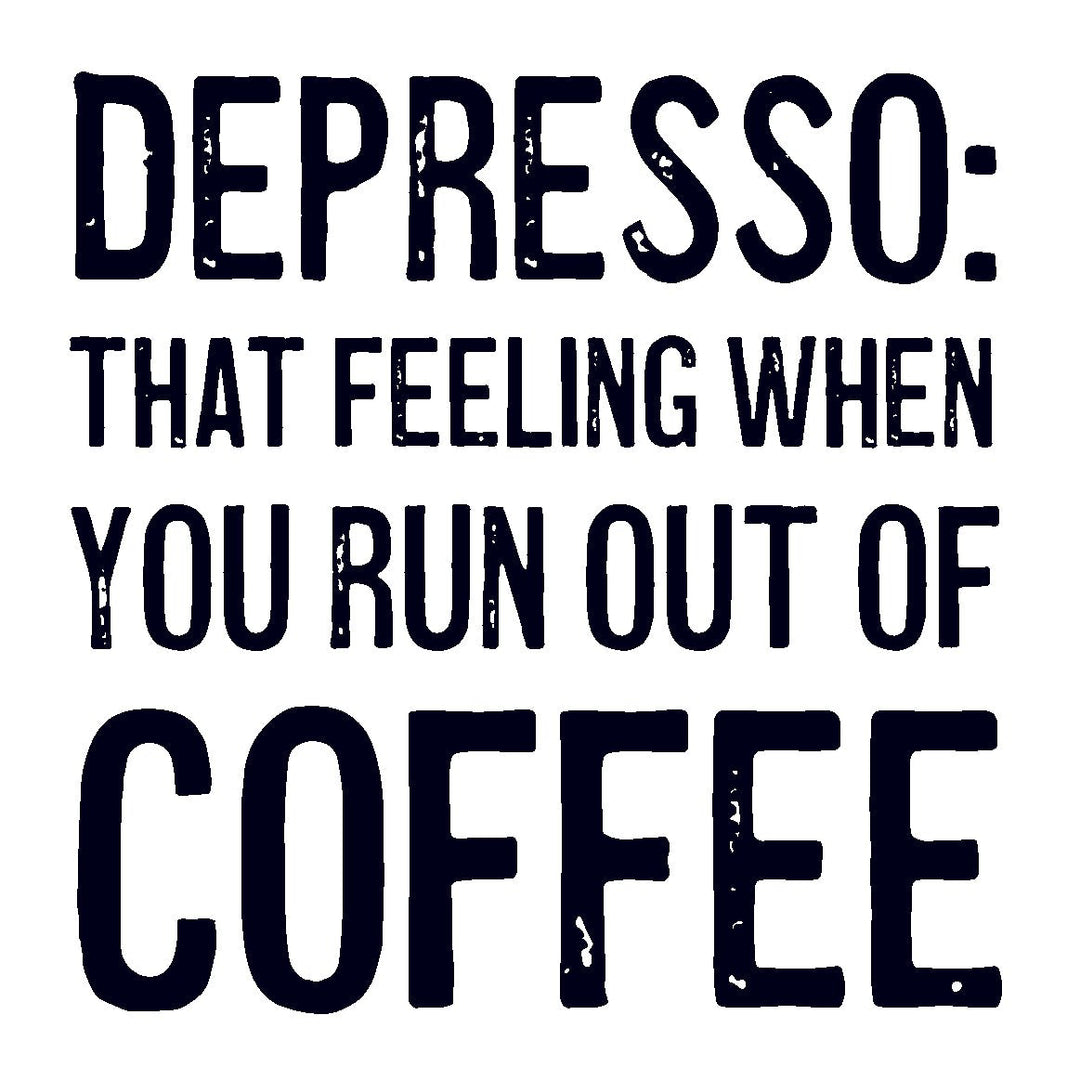 Coasters or Magnets - Depresso - Cedar Mountain Studios