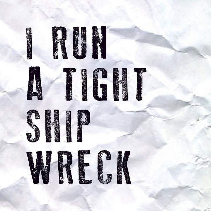 Coasters or Magnets - I run a tight ship - Cedar Mountain Studios