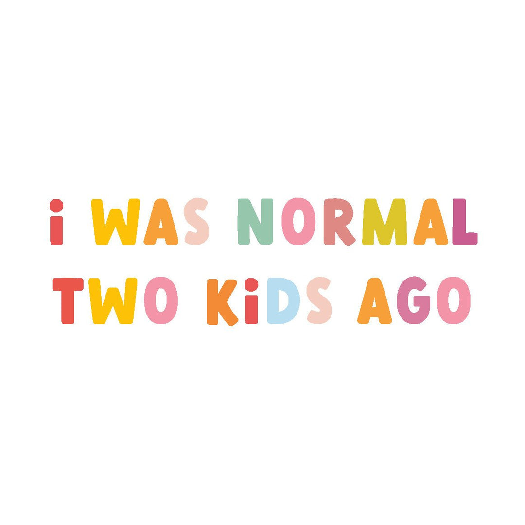 Coasters or Magnets - I was normal - Cedar Mountain Studios