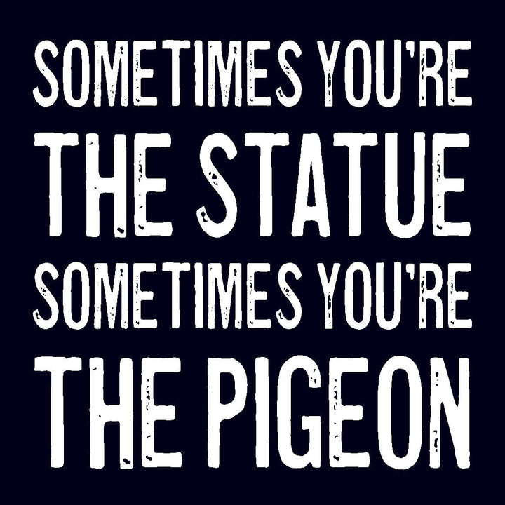 Coasters or Magnets - Sometimes you're the statue - Cedar Mountain Studios