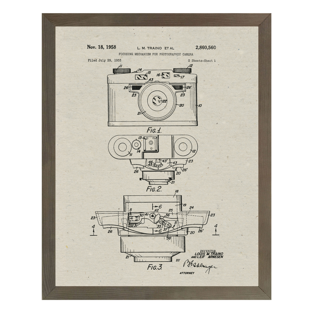Patent Prints - Focus Camera