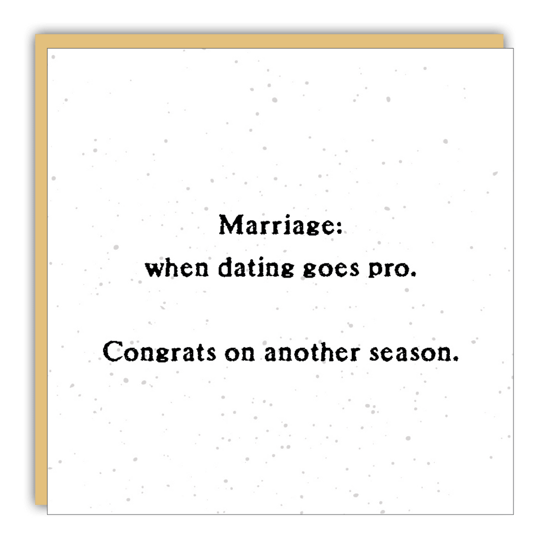 Gift Enclosure - Little Gem - When Dating Goes Pro - Cedar Mountain Studios