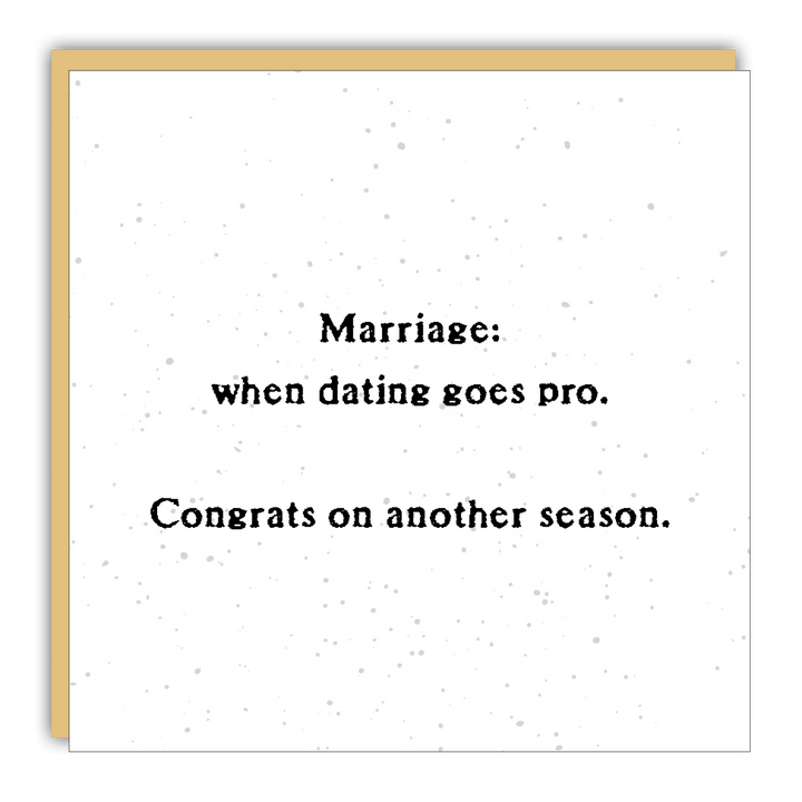 Gift Enclosure - Little Gem - When Dating Goes Pro - Cedar Mountain Studios