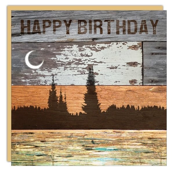 Gift Enclosure - Lost & Found - Barnboard - Birthday - Cedar Mountain Studios