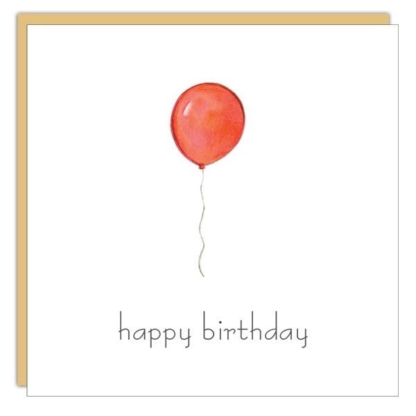 Gift Enclosure - Lost & Found - Happy Birthday Balloon - Cedar Mountain Studios