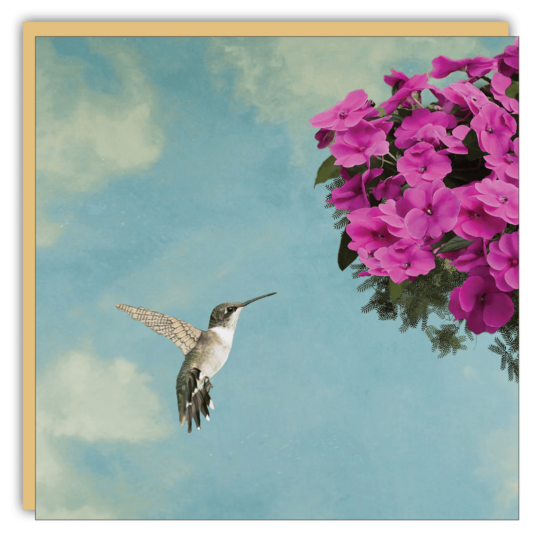 Gift Enclosure - Lost & Found - Hummingbird - Cedar Mountain Studios