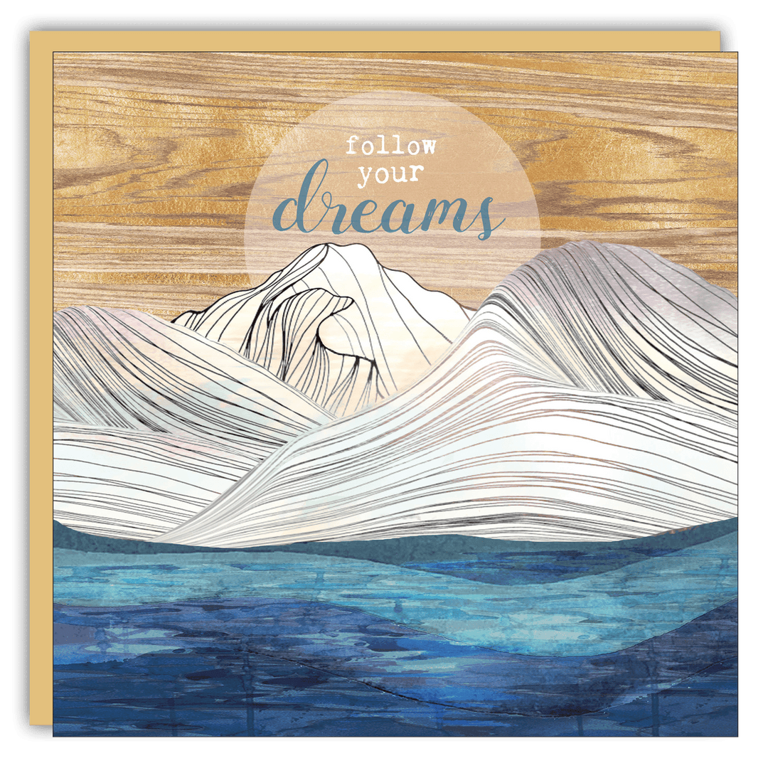 Gift Enclosure - Lost & Found - Wood Water - Follow your dreams - Cedar Mountain Studios