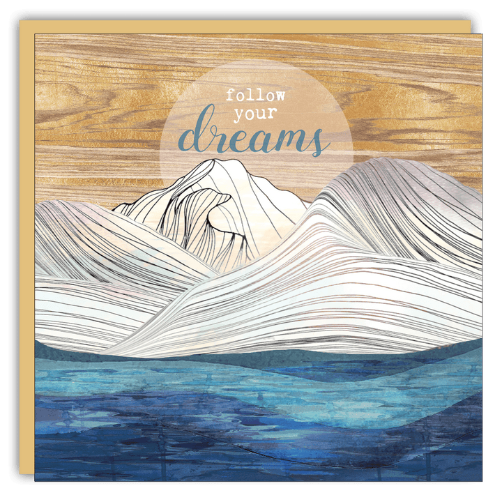 Gift Enclosure - Lost & Found - Wood Water - Follow your dreams - Cedar Mountain Studios