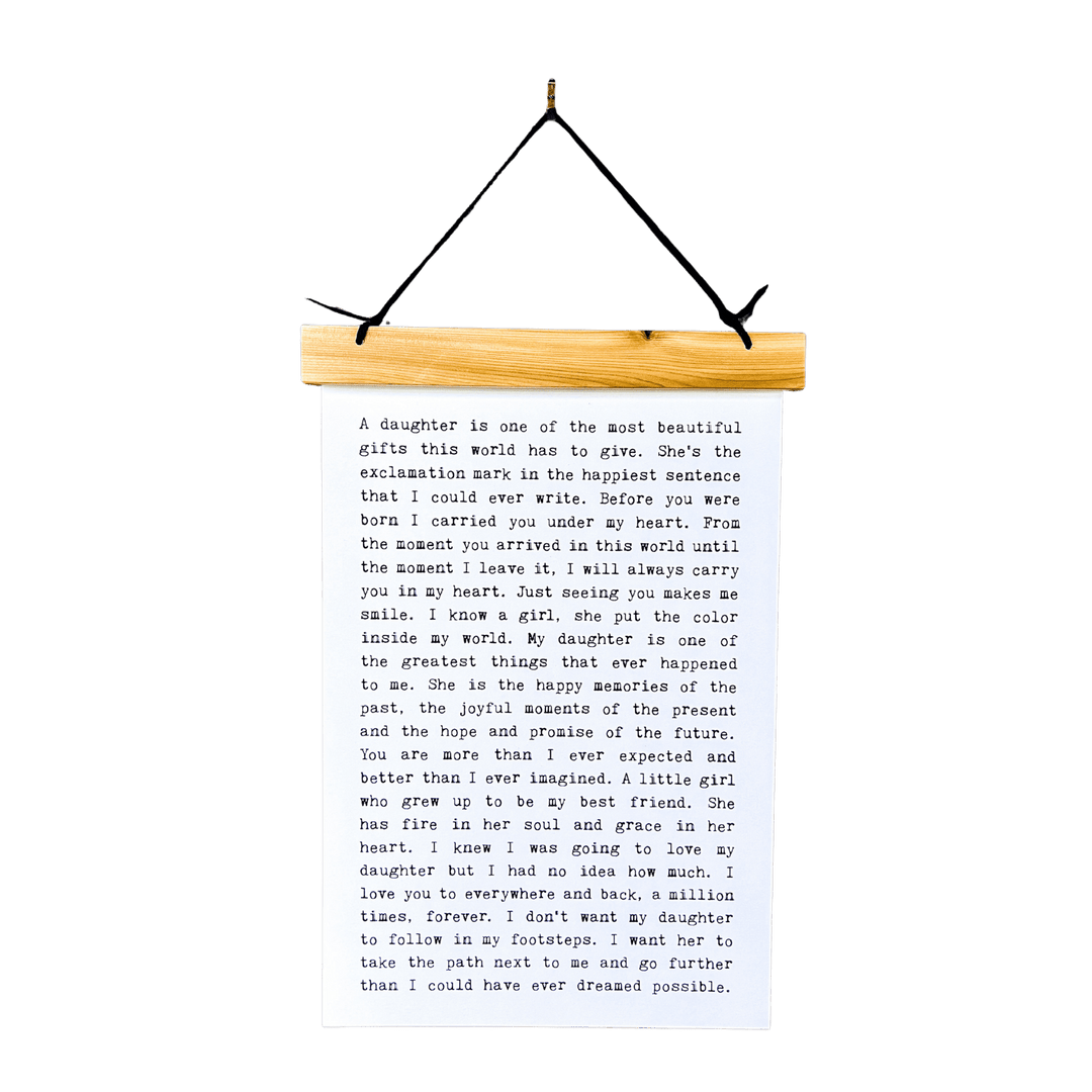 Hang Tight - Typewriter Line - Daughter - Cedar Mountain Studios